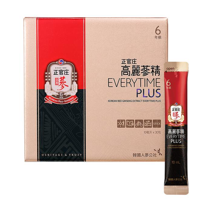 正官庄 高麗蔘精EVERYTIME PLUS 30包/盒