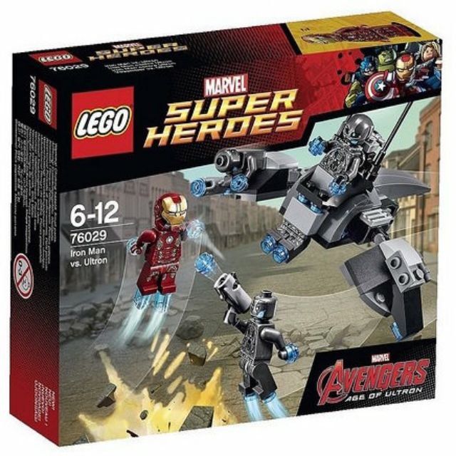 現貨LEGO 樂高 76029 鋼鐵人vs奧創機器人 全新未拆
