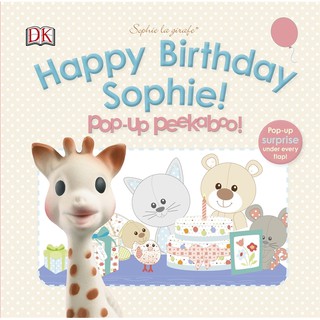 DK蘇菲長頸鹿躲貓貓：生日快樂立體書【DK Happy Birthday Sophie! Pop-Up】