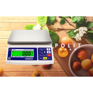 高精度大秤面『Polit沛禮電子秤』ESW 計重電子秤。2kg~40kg。餐廚烘焙。機械製造。食品工廠。工業製造愛用款