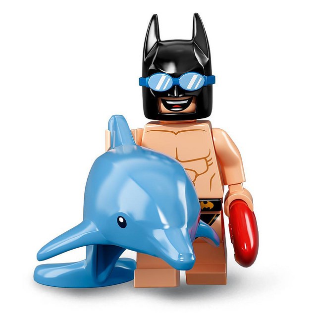 【積木2010】Lego-71020 蝙蝠俠電影人偶包 泳褲裝蝙蝠俠/海豚 (全新未拆袋 )