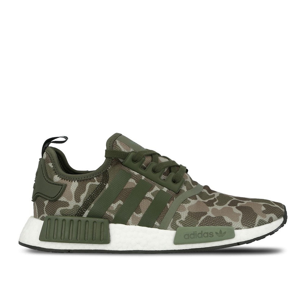 Adidas NMD R1 Boost 綠迷彩 男鞋 低筒 輕量 運動鞋 慢跑鞋 D96617