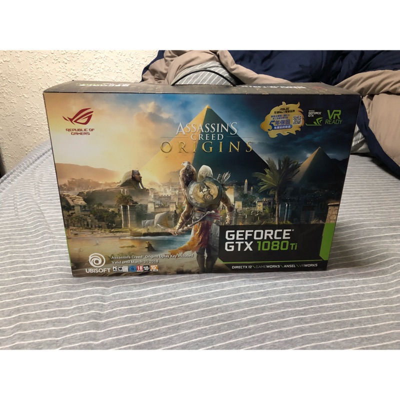 刺客教條1080ti 限量500張 保固至22 11月非80ti非9900k 蝦皮購物