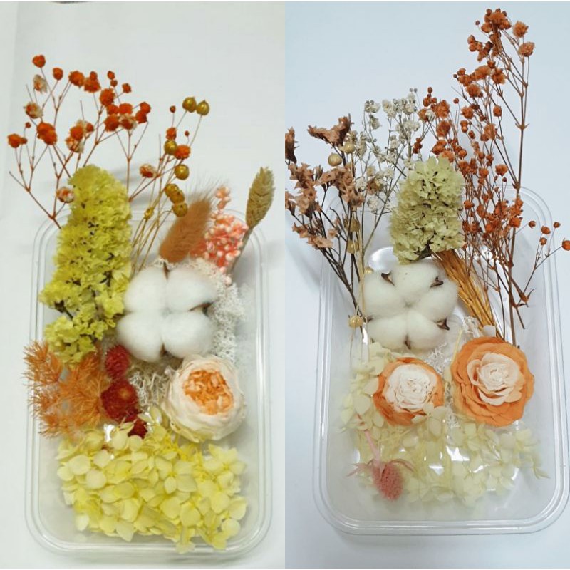 Diy永生花盒 永生花配件 乾燥花材 裝飾擺設 乾燥滿天星 花盒配件 永生玫瑰花 永生花材料包 蝦皮購物