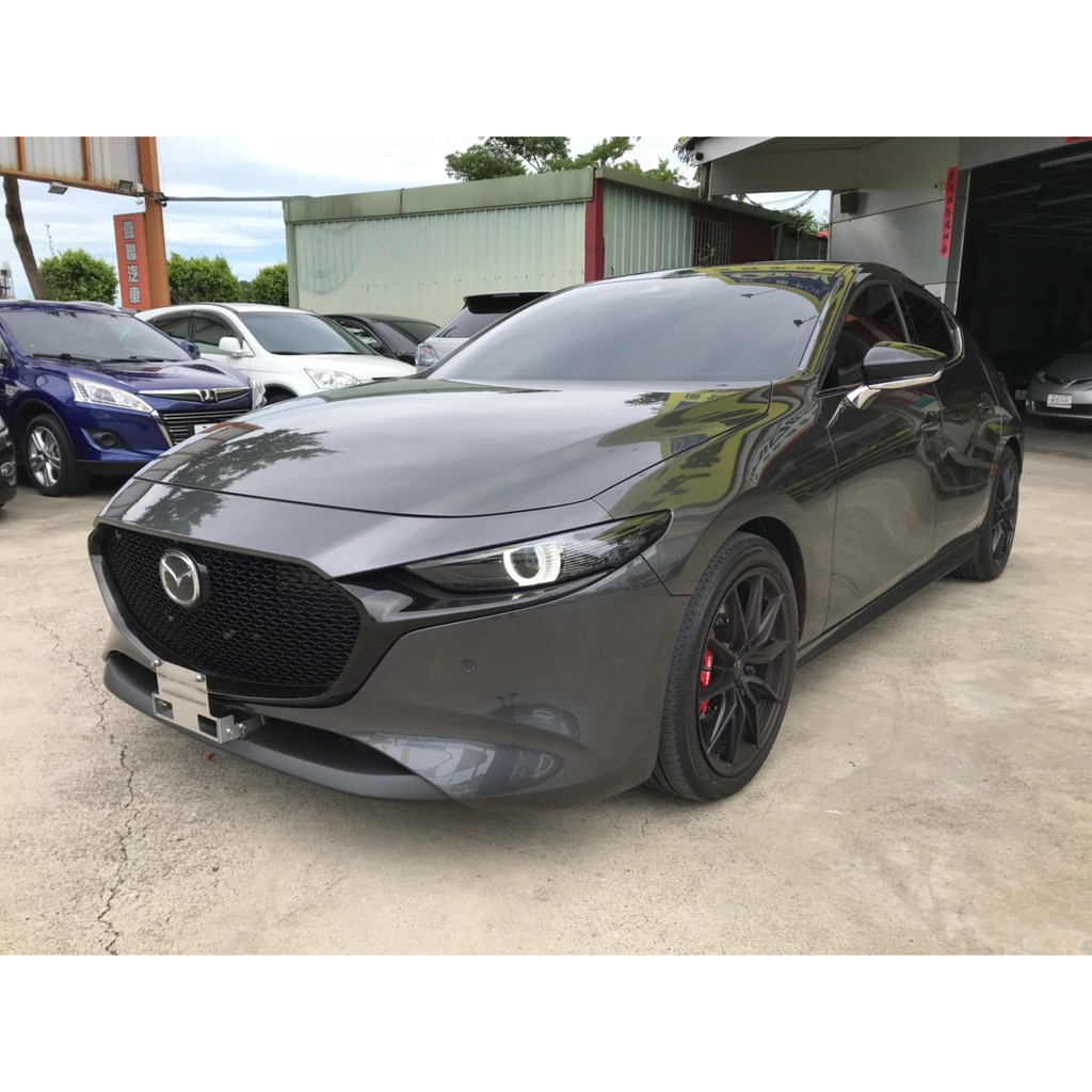 【FB搜尋桃園阿承】馬自達 超人氣MAZDA3跑4千 2019年 2.0CC 灰色 二手車 中古車