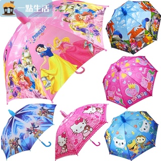 熱銷 晴雨傘 冰雪奇緣 蘇菲亞 自動傘 迪士尼 兒童 自動 摺疊傘 半自動 寶寶 折疊 雨傘 卡通 二折傘特價