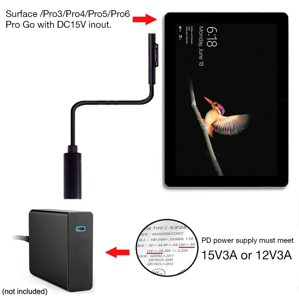 容量作家階surface Pro 6 Usb 充電 Crecla Hidaka Jp