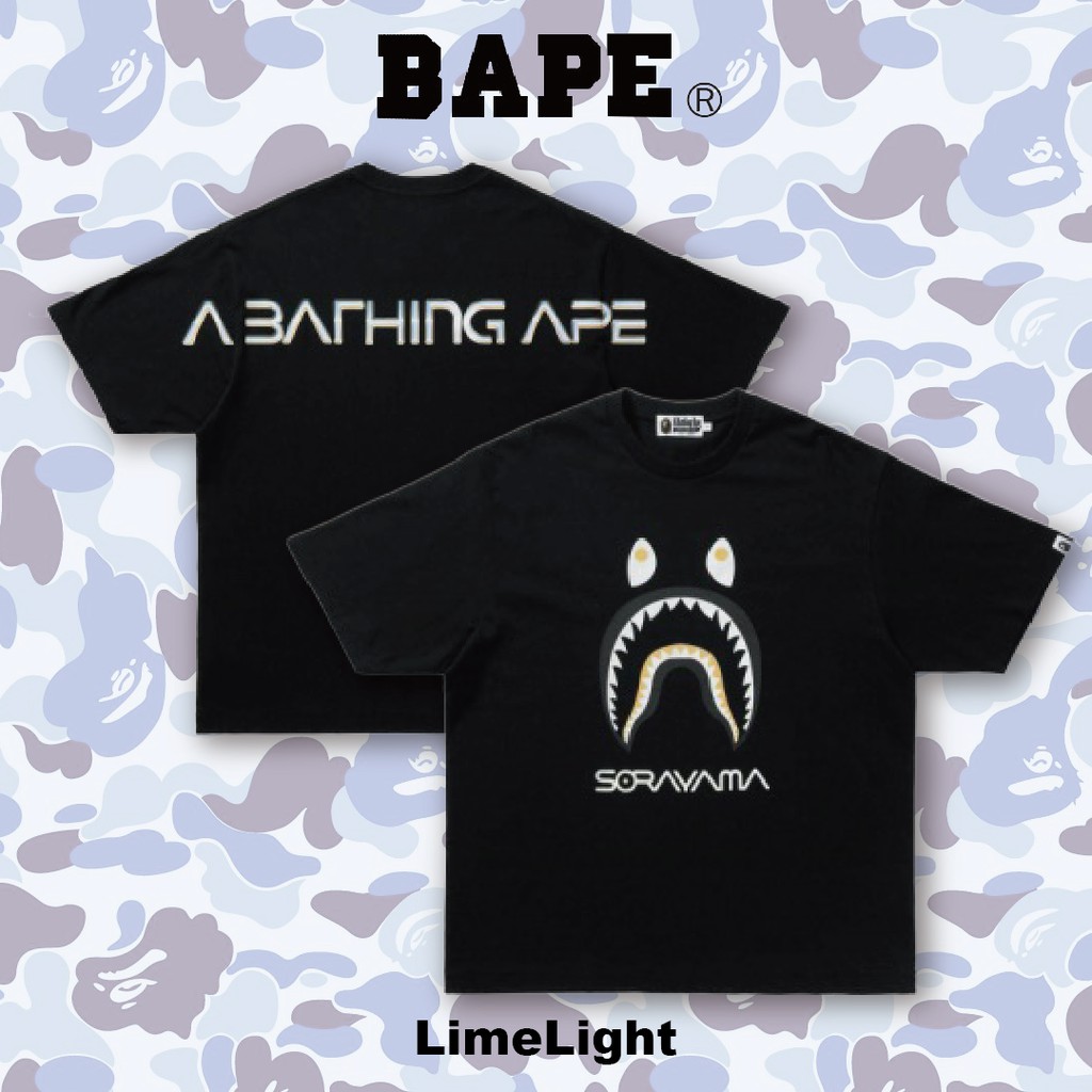 ☆LimeLight☆ APE BAPE Hajime Sorayama Shark 空山基 鯊魚 BE@RBRICK