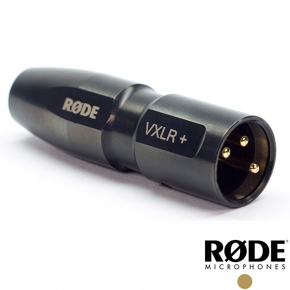 【RODE】VXLR+ 3.5mm to XLR 轉接頭 (公司貨)