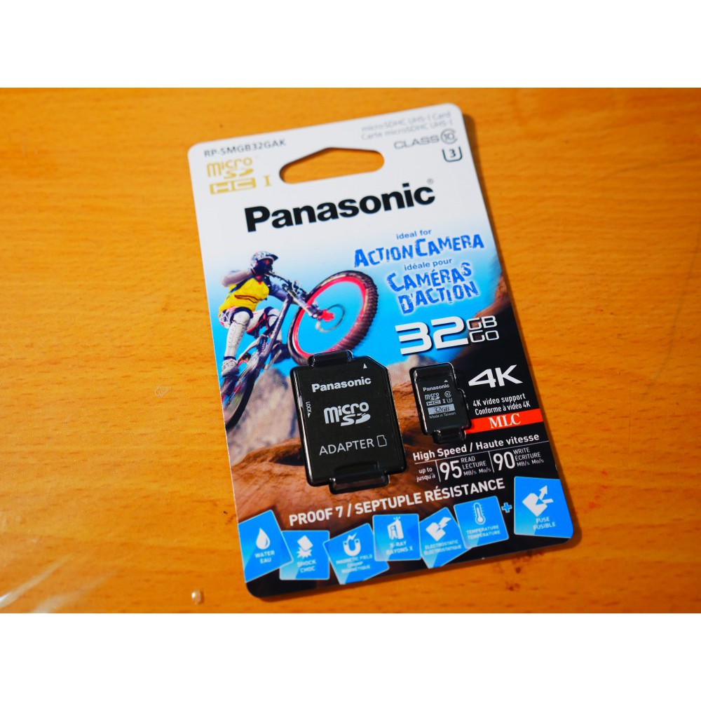 Panasonic SDHC UHS-I U3 C10 32G SD microSD micro SD 記憶卡 4K