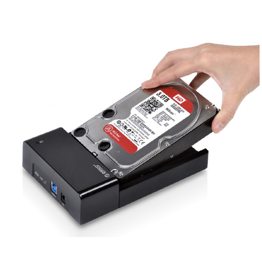 ORICO 6518us3  USB3.0 3.5吋+2.5吋 臥式硬碟外接盒 黑色 20T支援 全新公司貨
