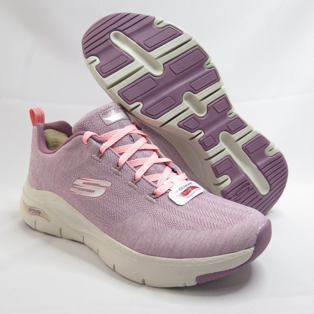 Skechers ARCH FIT-COMFY WAVE 女款 運動休閒鞋 149414MVE 粉【iSport商城】