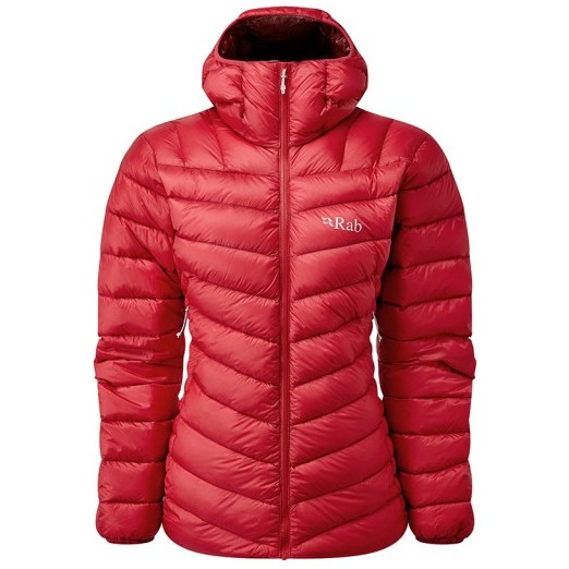 RAB 女款 Prosar Jacket 輕量保暖羽絨連帽外套 800FP 紅寶石 QDN90RU 綠野山房