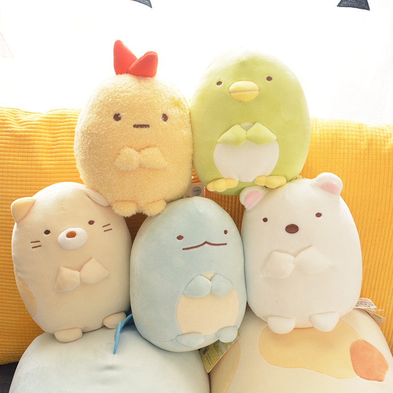 現貨q 日本角落生物墻角生物炸蝦白熊毛絨玩偶公仔禮物 蝦皮購物