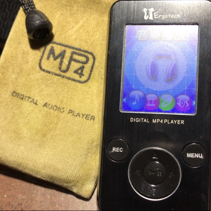 Ergotech 人因科技 音樂播放器 MP3 MP4 周杰倫摩羯座聯名MP4Player