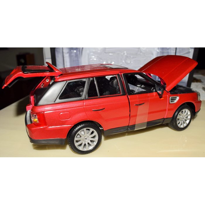 {極速世界} 1:18 RANGE ROVER SPORT 兩色任選最強終極版空運到!!!!!