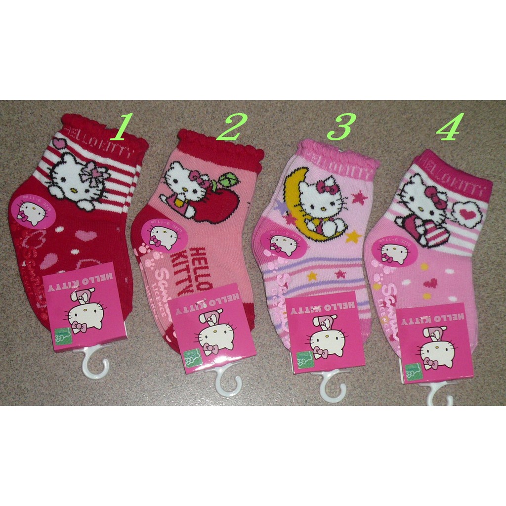 台灣製 三麗鷗授權精品 KITTY 寶寶 襪子 3-12個月可穿