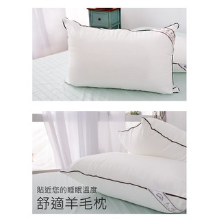 喀什米爾高原羊毛枕  羊毛枕 MIT台灣製造 AW #1