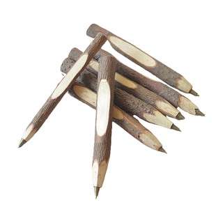 3943 仿真樹枝筆 小草樹木造型筆 手工原木中性筆 原子筆