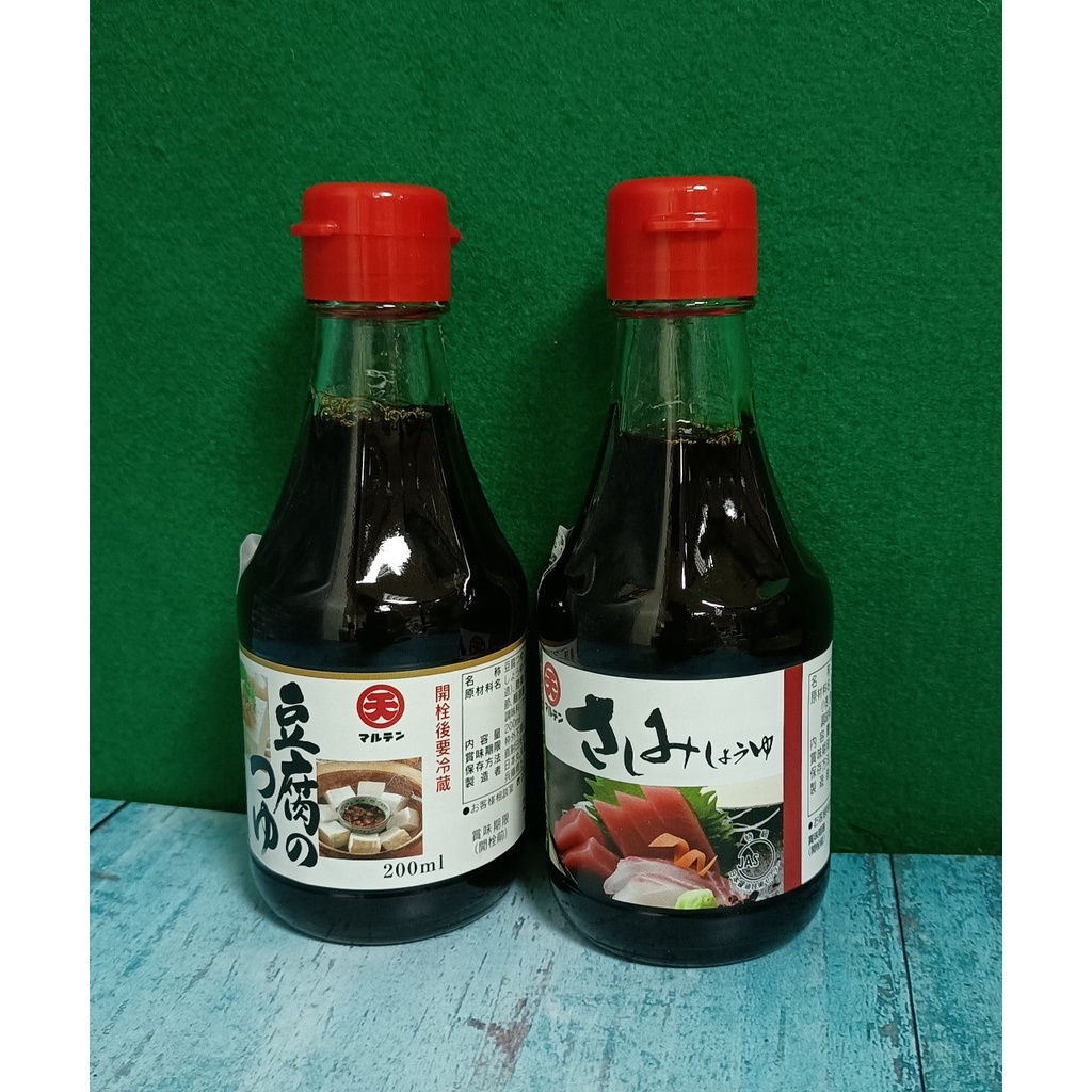 賣場低消199元 日本丸天 生魚片醬油 豆腐沾醬200ml