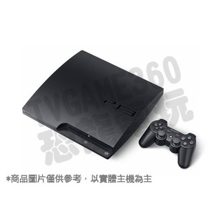 【二手主機】PS3 3007 黑色主機 320G 附原廠無線手把+HDMI線+電源線【台中恐龍電玩】