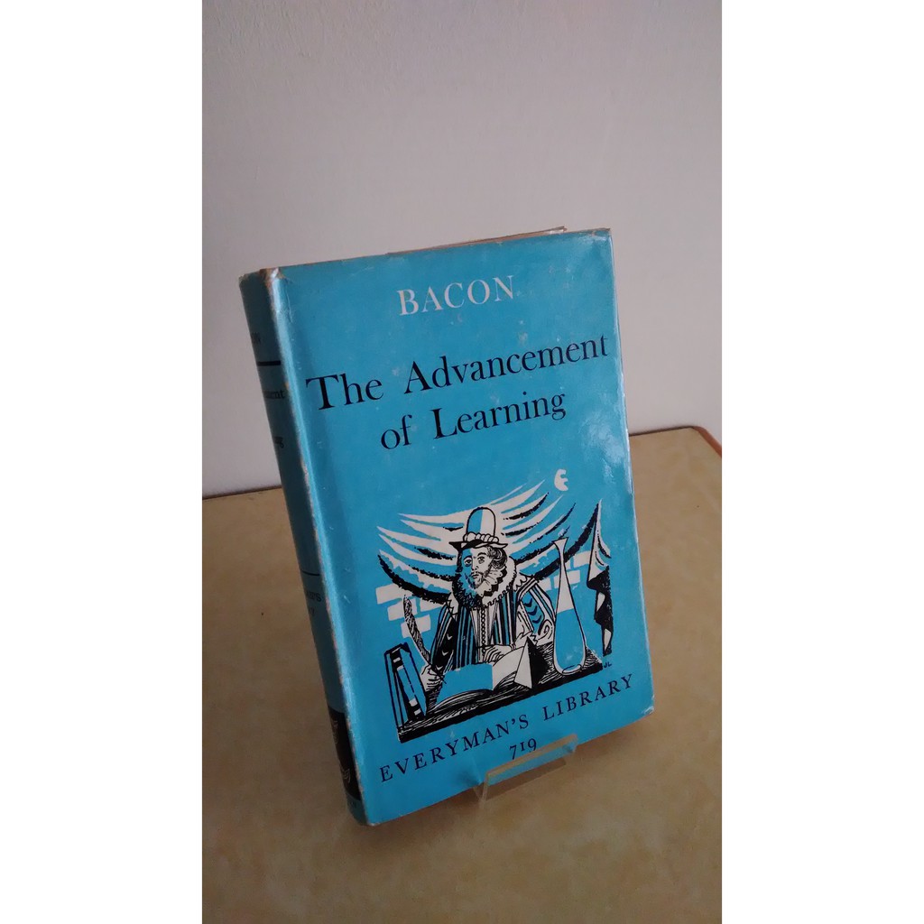 英文舊書 培根哲學the Advancement Of Learning Francis Bacon 蝦皮購物