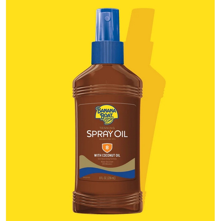 🌈美國香蕉船 SPF 8 助曬油 Banana Boat Deep Tanning Oil 助曬劑 古銅色 防水