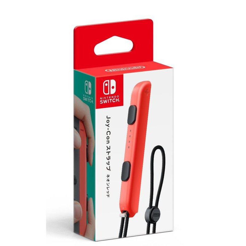【勁多野2館】 Nintendo Switch 原廠 Joy-Con 紅色 腕帶  Switch周邊