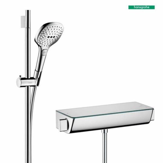 *現貨*Hansgrohe 設計款恆溫淋浴組 Ecostat Select - 置物檯面 - 德國製