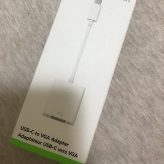 Apple Mac USB-C VGA轉接頭