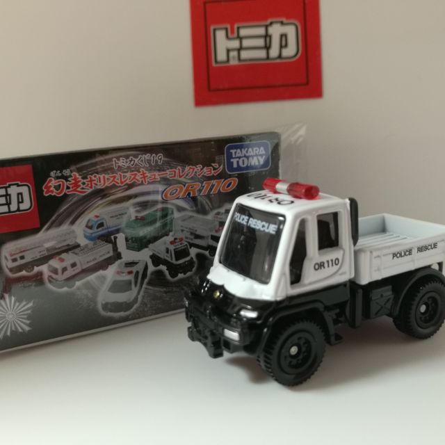 Tomica 多美 tomy 抽抽樂 19 OR110 幻走 NO.22 Merc Benz UNIMOG 警車 警視廳