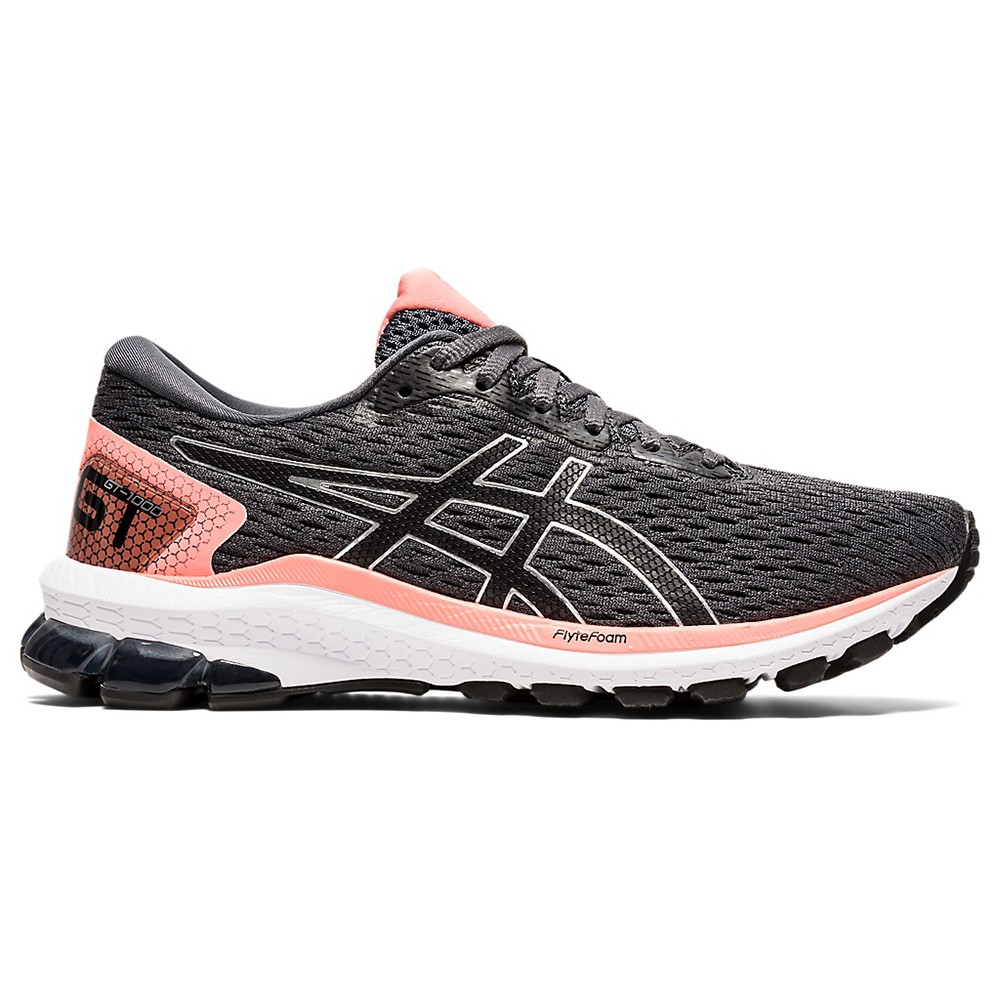 ASICS GT-1000 9 女鞋 慢跑 避震 網布 透氣 獨家模壓鞋墊 灰 粉【運動世界】1012A651-023