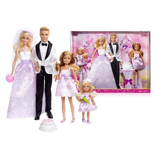 ✔韓國 ◤WITH SHIM◢ Barbie 芭比娃娃結婚禮物套裝