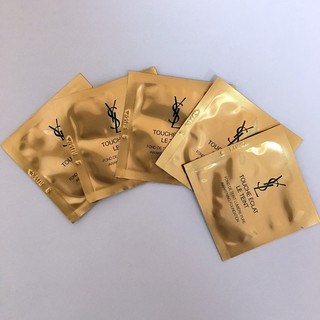 YSL 聖羅蘭~超模聚焦光感粉底液SPF22(PA++)1ml (#B20) (有效期限到：2019.11月) 介意勿標