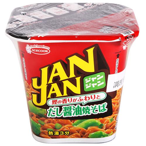 ↘50%off 日本泡麵降價出清 Acecook小豬JAN JAN燒炒杯麵-醬油風味 原價$75