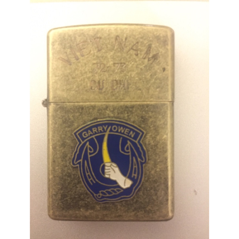 復刻版美軍越戰黃銅打火機 zippo