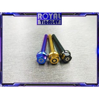【瘋螺絲】ROYAL鈦合金插梢★BREMBO HPK 卡鉗插梢 64正鈦插梢★CNC鍛造內梅花.內星型螺絲★五色可選