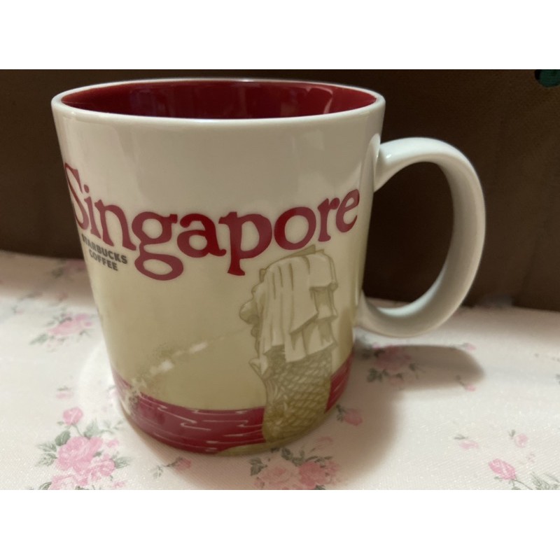 絕版星巴克城市馬克杯新加坡 Singapore