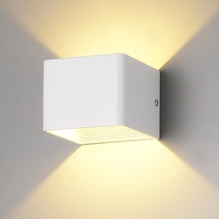 LED 壁燈 上下照壁燈 床頭燈 樓梯燈 玄關燈 情境造型壁燈 6W 白殼/黑殼可選擇