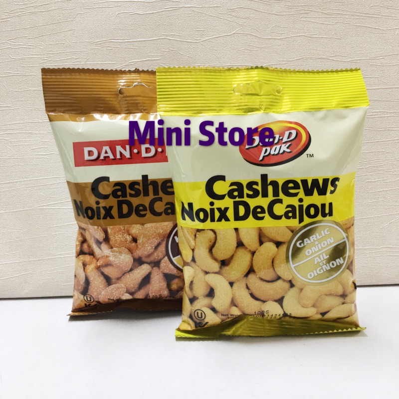 越南DAN D PAK CASHEWS 腰果 蜜汁腰果、蒜香腰果 100g