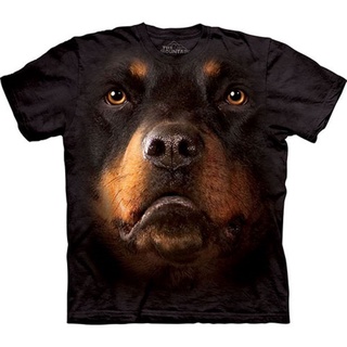 【現貨】【摩達客】美國進口The Mountain 挪威納犬臉 純棉環保短袖T恤