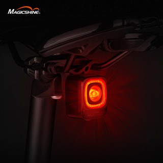 Magicshine自行車智慧剎車感應燈seemee 200/RN120新版v2.0尾燈360° 夜騎高亮閃爍充電尾燈