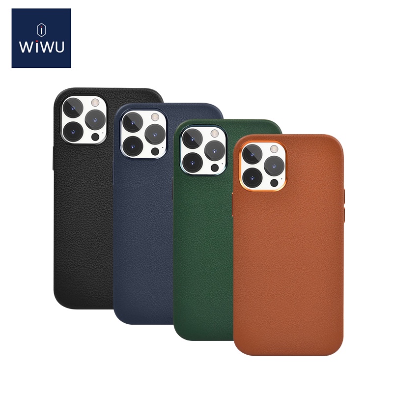 WIWU 真皮手機殼 for iPhone 13/13PRO/13PROMAX