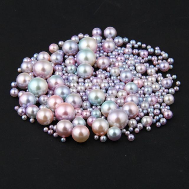 【捷運江翠站】🔆現貨🔆👍DIY多款無孔👑混和仿真珍珠👑美甲裝飾史萊姆裝飾滴膠裝飾水晶泥裝飾