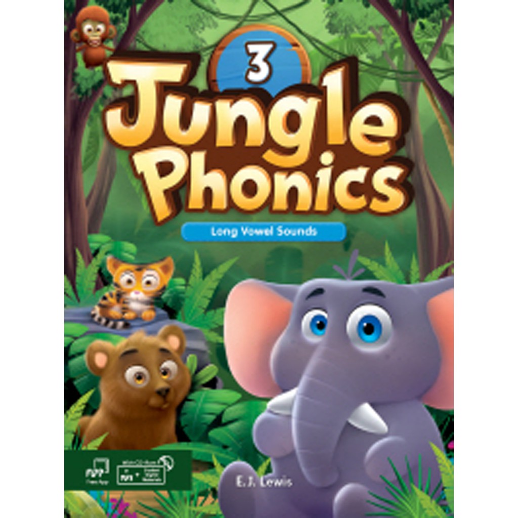 Jungle Phonics 3 (with MP3)/E.J. Lewis 文鶴書店 Crane Publishing