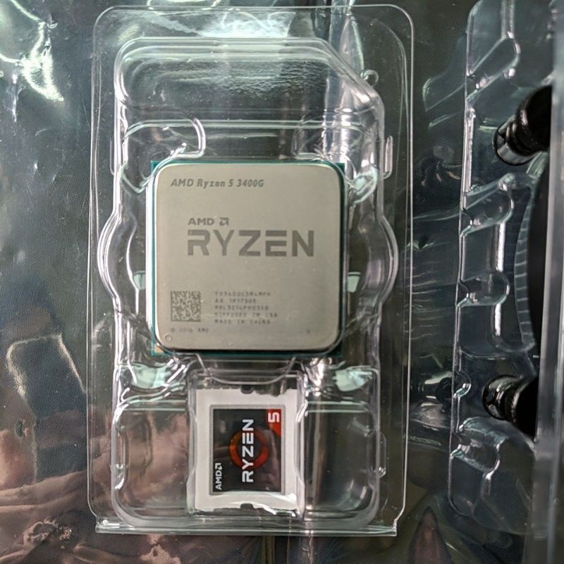 AMD Ryzen 5 3400G 帶內顯 vega11