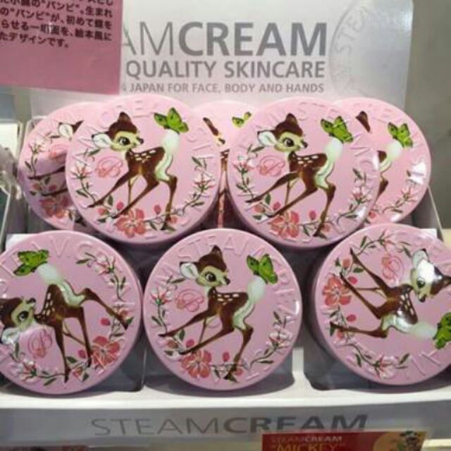 日本 steamcream 蒸氣乳霜（迪士尼-小鹿斑比）