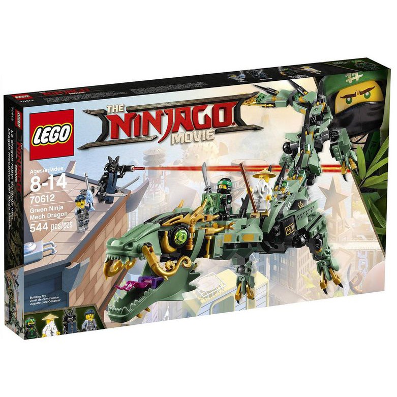 【積木樂園】樂高 LEGO 70612 NINJAGO系列 綠忍者機甲巨龍