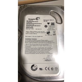 故障硬碟 希捷 Seagate 500G 維修 零件用 報帳用 ST3500418AS 維修主機板 CC46