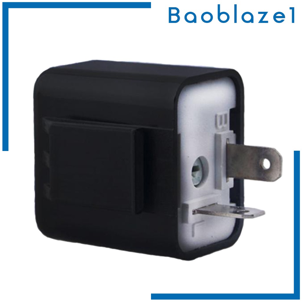 Baoblaze1 4pcs 12v 摩托車指示燈可調led 閃光器繼電器轉向信號指示器 蝦皮購物